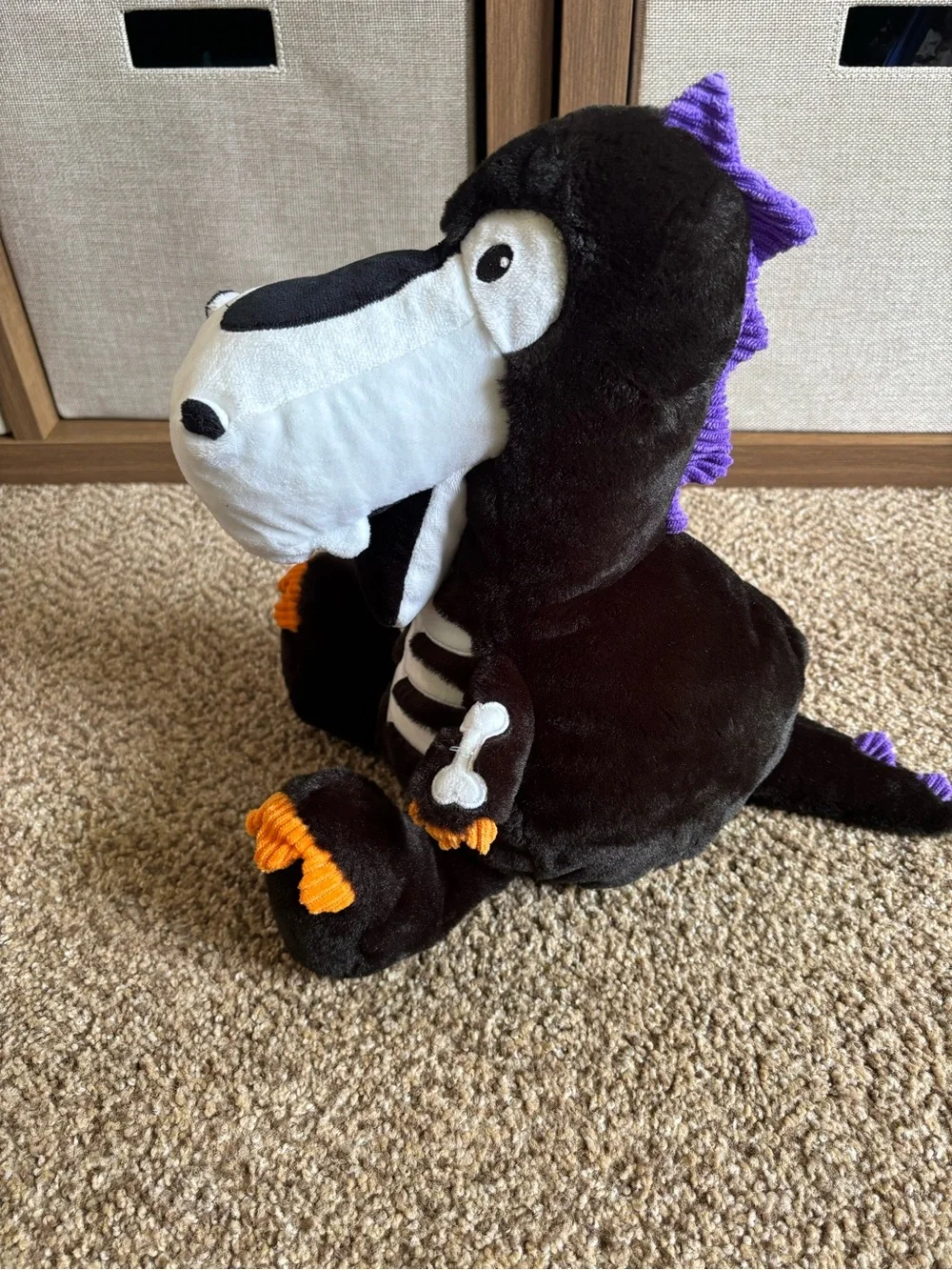 RETIRED Target Gigglescape Unicorn Witch and T-Rex Dino Skeleton Plush 13” Toys